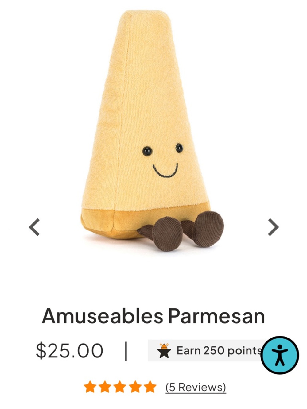 Jellycat Parmesan